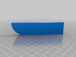meu personalizados paramétrico faca de cozinha bainha jantar 3d print model - Mito3D