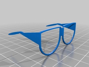las gafas 3d impresión 3d print model - Mito3D