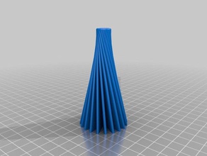 my customized delta vase-01 containers 3d print model - Mito3D