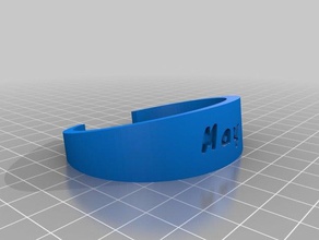 may bracelet bracelets customized 3d print model - Mito3D