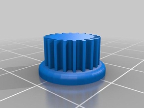 pulley tooth test 3d printer parts customized 3d print model - Mito3D