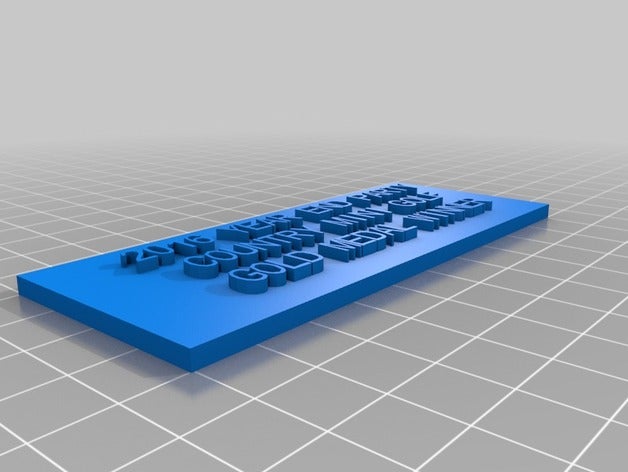 médaille d'or d'autres personnalisé 3D print model - Mito3D