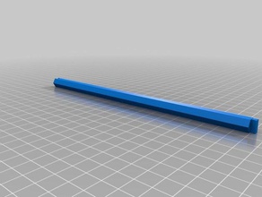 venetian blinds rod replacement parts 3d print model - Mito3D