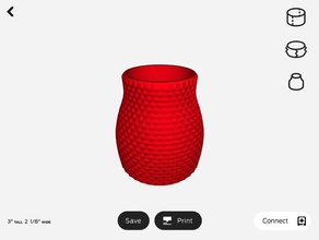 flower vase 40 3d printing 3d print model - Mito3D