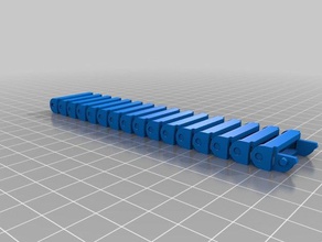 il mio personalizzato trascinare la catena di monti 5x18 16x fai da te 3d print model - Mito3D