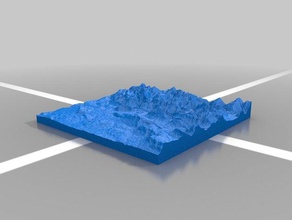 lac d'annecy, dannecy les analyses répliques 3d print model - Mito3D