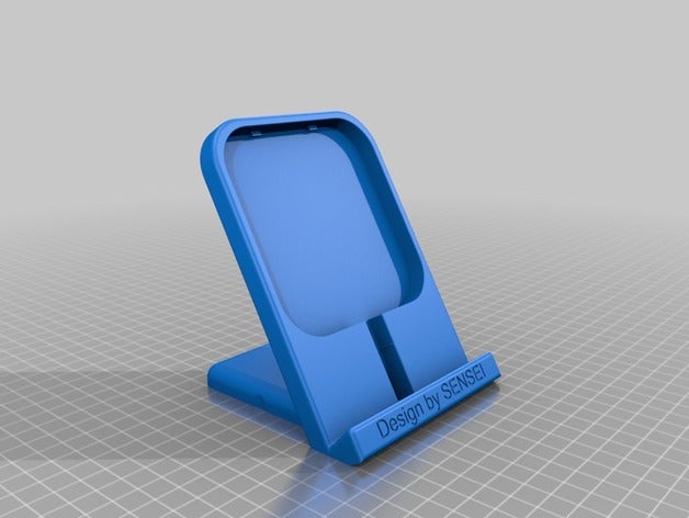 qi şarj iphone 6 plus stand mobil standı masaüstü cihazı kablosuz 3D print model - Mito3D