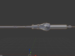 lothars sword world warcraft other wow 3d print model - Mito3D