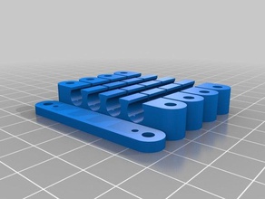 my customized ethernet cable manager parametric tool holders boxes 3d print model - Mito3D