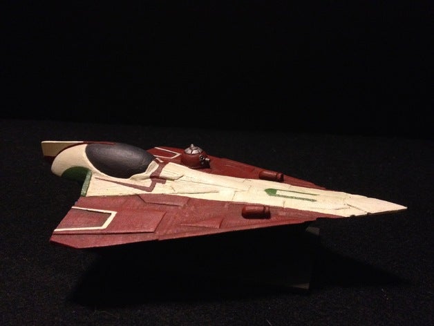 delta-7 aethersprite vehículos star wars 3D print model - Mito3D