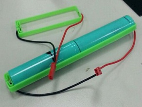 super simple battery case electronics 3d print model - Mito3D