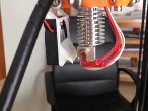 e3d v5v6 conducto del ventilador flsun delta kossel de la impresora accesorios 3d 3d print model - Mito3D