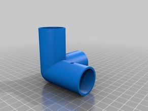3 modo manico di scopa titolare casa 3d print model - Mito3D