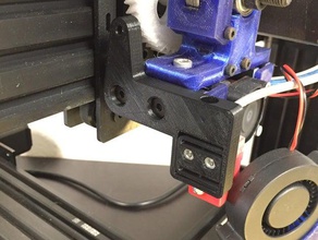 z-probe mount remix 3d printer parts 3d print model - Mito3D