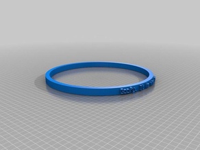 matt pavone bracciale art personalizzato 3d print model - Mito3D