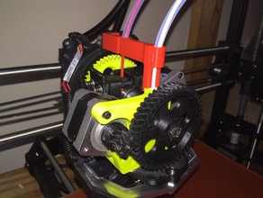 filament tube holder taz flexydually v2 3d printer parts 3d print model - Mito3D