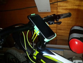 il mio personalizzate htc one m8s bici montare i paraurti sport all'aperto 3d print model - Mito3D