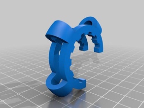 keck clamp 3d printing 3d print model - Mito3D