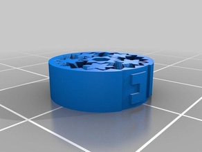 my customized gear bearing 12mm 3mm parts 3d print model - Mito3D