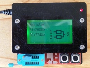 component tester case electronics box 3d print model - Mito3D