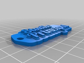 leah keychains customized 3d print model - Mito3D