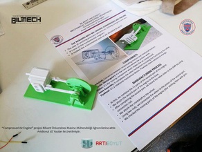 motor de ar comprimido engenharia 3d print model - Mito3D