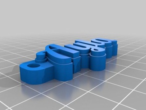 ayla Schlüsselanhänger angepasst 3d print model - Mito3D