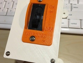 évolutive pv de la boîte à fusibles d'autres d'énergie remplacement batterie disjoncteur panneau disjoncteurs onduleur hors grille openscad l'énergie solaire 3d print model - Mito3D