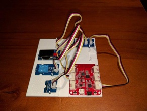 wio board holder electronics 3d print model - Mito3D