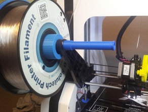 small diameter spool stock robo arbor 3d printer accessories 3d print model - Mito3D