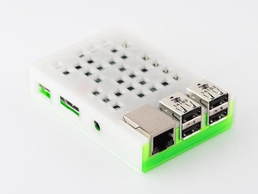 raspberry pi caso elettronica 3d print model - Mito3D