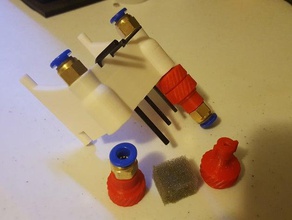 ultimate filament guide flashforge creator pro 3d printer parts dry dust filter upgrade 3d print model - Mito3D