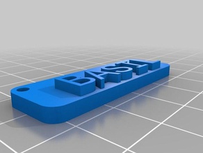 fesleğen işaretler logoları özelleştirilmiş 3d print model - Mito3D
