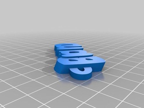 llavero bruno organizasyon özelleştirilmiş 3d print model - Mito3D