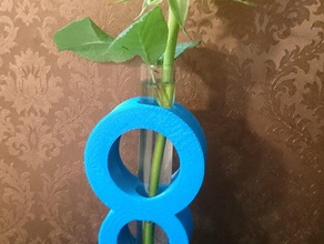 vase de fleurs décor 3dsmax l'art 3d print model - Mito3D