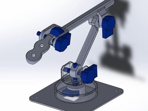 bras robotique contrôleur la 3d print model - Mito3D