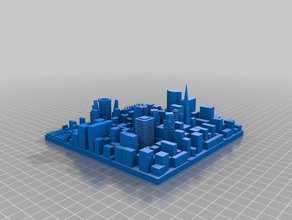 gratte-ciel 3d l'impression 3d print model - Mito3D