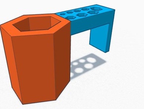 chiave a tazza 3d stampa 3d print model - Mito3D