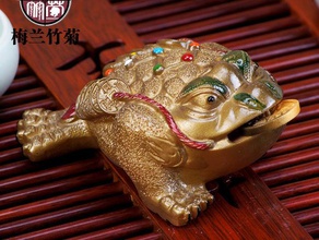 glücklichen Kröte der chinesischen Andenken Kunst 3d print model - Mito3D