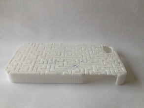 a-maze-ing iphone 44s cas mobile 3d print model - Mito3D