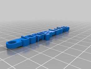 jorge luis organización personalizado 3d print model - Mito3D