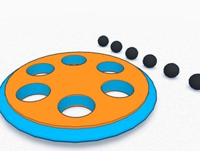ball-bearing coaster 3d printing 3d print model - Mito3D