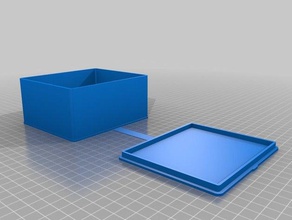 boite rectángulo rectangular los contenedores personalizado 3d print model - Mito3D