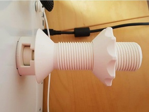 evrensel ultimaker 2+ makara tutucu 3d yazıcı parçalar büyük biriktirme ayrılabilir filaman filament rulo düşük sürtünme çok perde iplik plastik spoolholder ultimaker2 yükseltme 3d print model - Mito3D