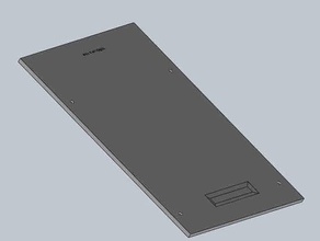 piatto maggiorato pro r2 nicolap, den Fortschritt der Arbeit 3d Drucker Teile 3d print model - Mito3D