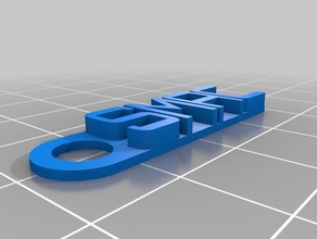 smac Anahtarlık organizasyon özelleştirilmiş 3d print model - Mito3D