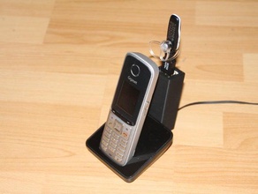 oreillette bluetooth chargeur siemens gigaset s810 mobile téléphone usb 3d print model - Mito3D