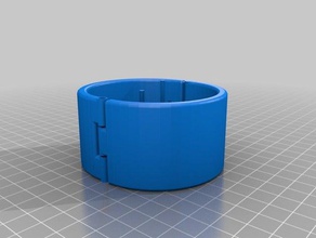 meu personalizados punho experiência pulseiras 3d print model - Mito3D