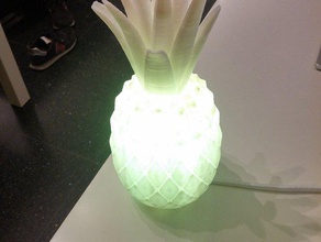 pineapple lamp diy 3d print model - Mito3D