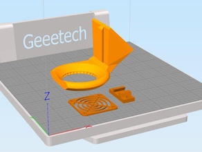 geeetech aluminium bedprofile simplifier 3d de l'imprimante accessoires simplify3d 3d print model - Mito3D